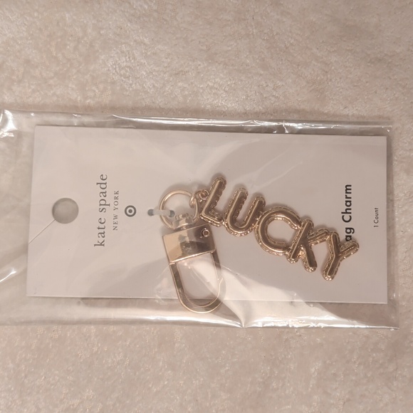 Kate Spade New York X Target Gold Tone Lucky Bag Charm New - Picture 2 of 5